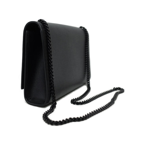 Saint Laurent Satchel Chain Shoulder Bag Black - Picture 2 of 9